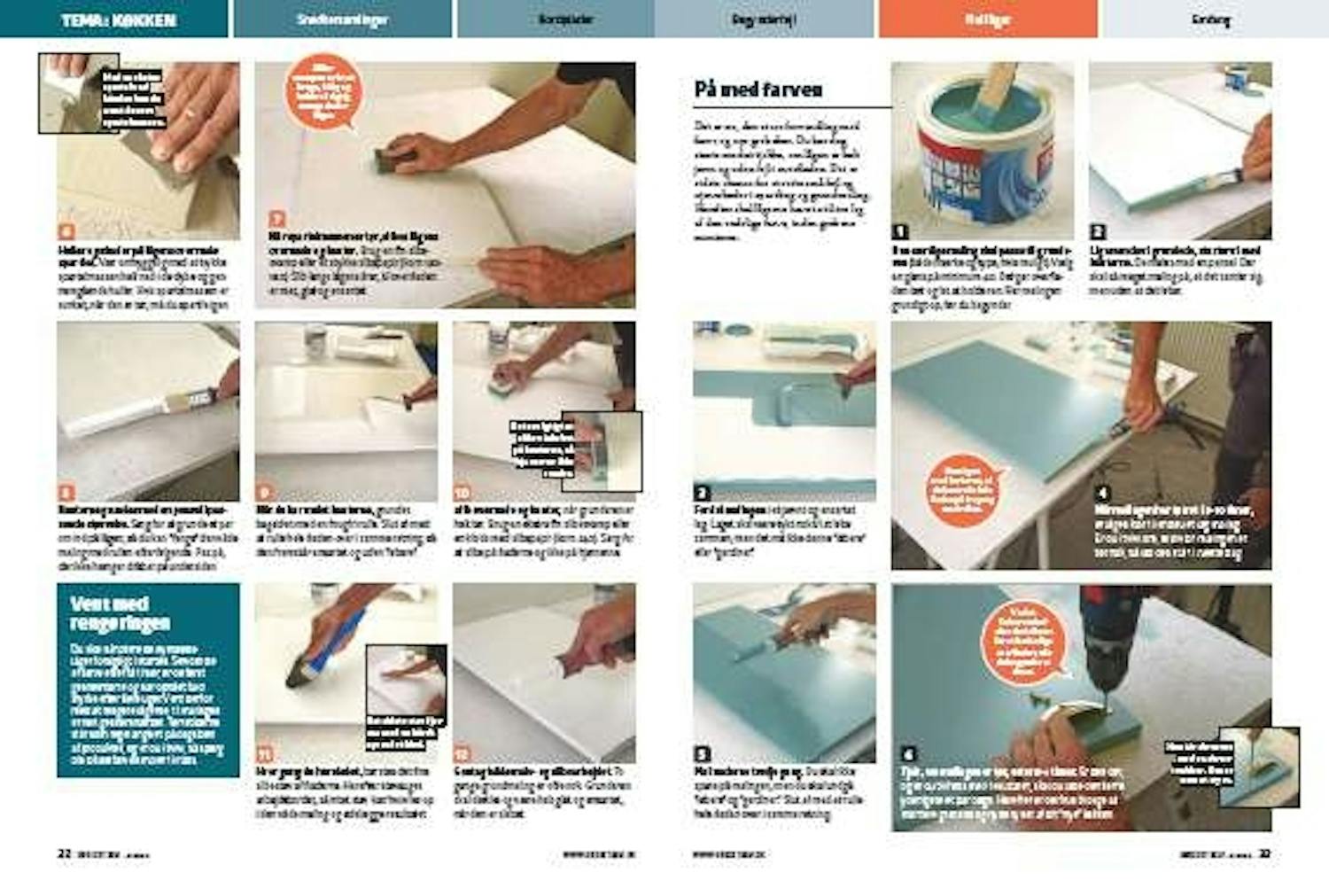 Male køkkenlåger Male køkkenlåger